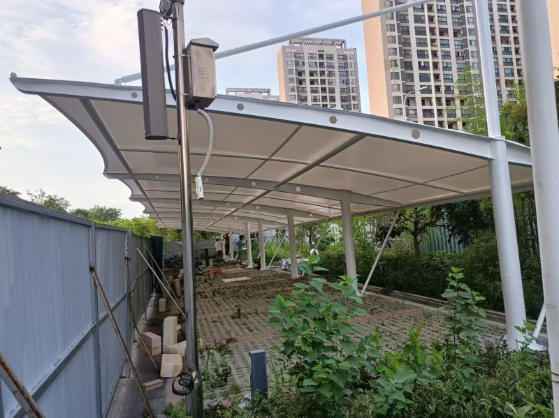 2026南充推拉棚源头厂家｜定制电动推拉雨棚、仓储移动棚-1